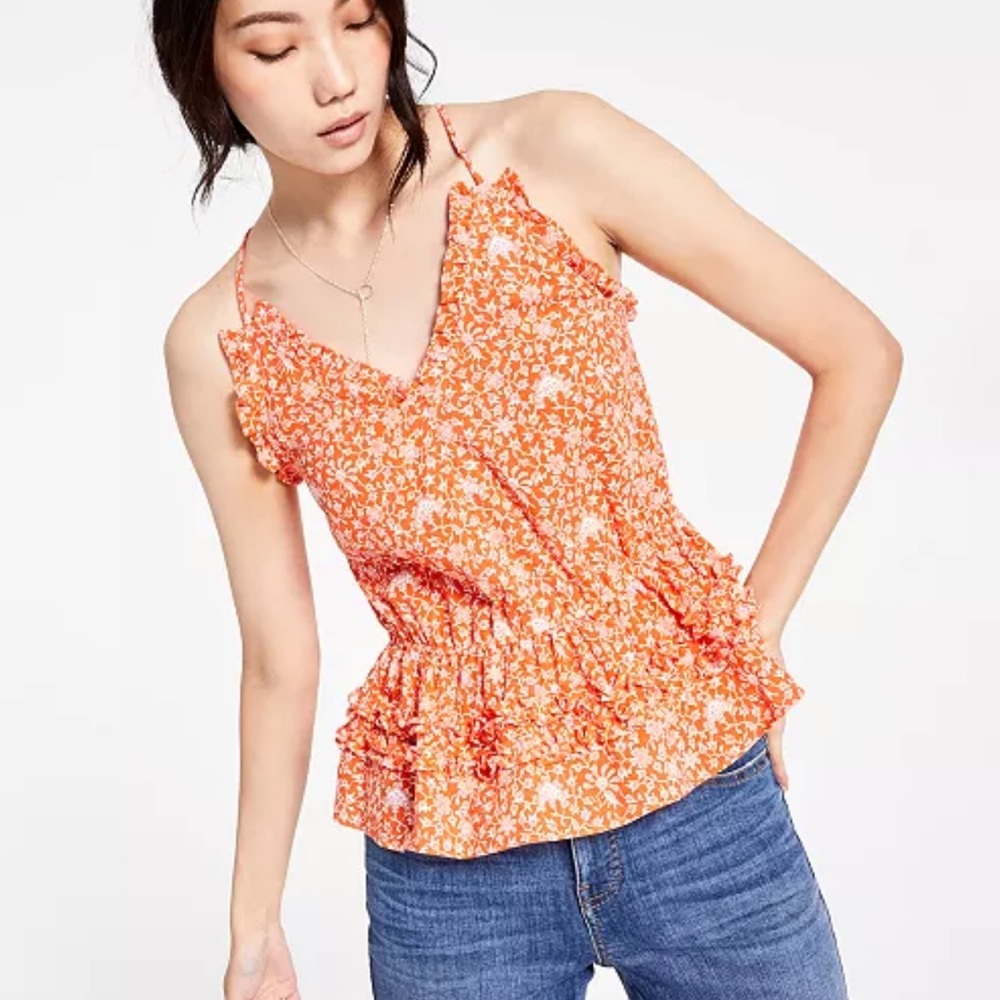 INC International Concept Ruffled Camisole